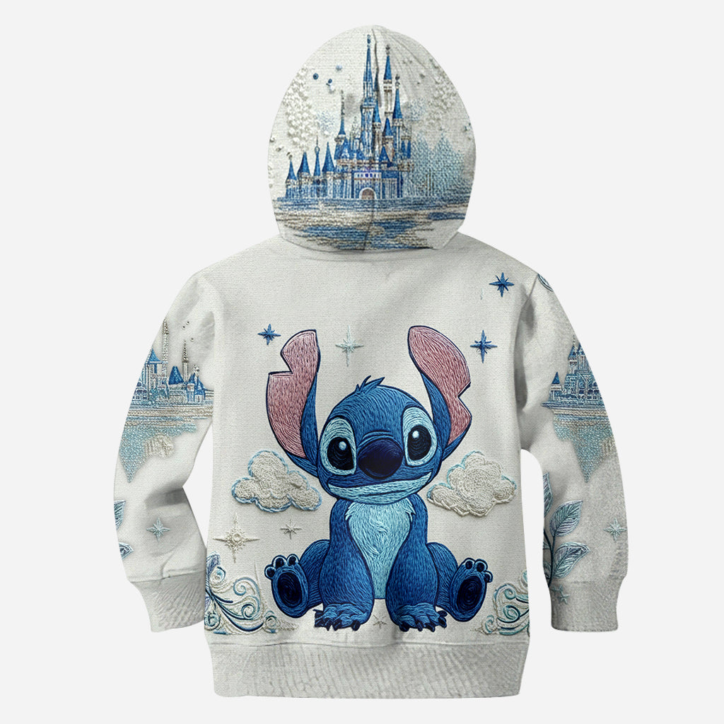 Personalized Stitch Hoodie and Leggings Set Custom Name Gift Hoodie & Leggings GradoCreations