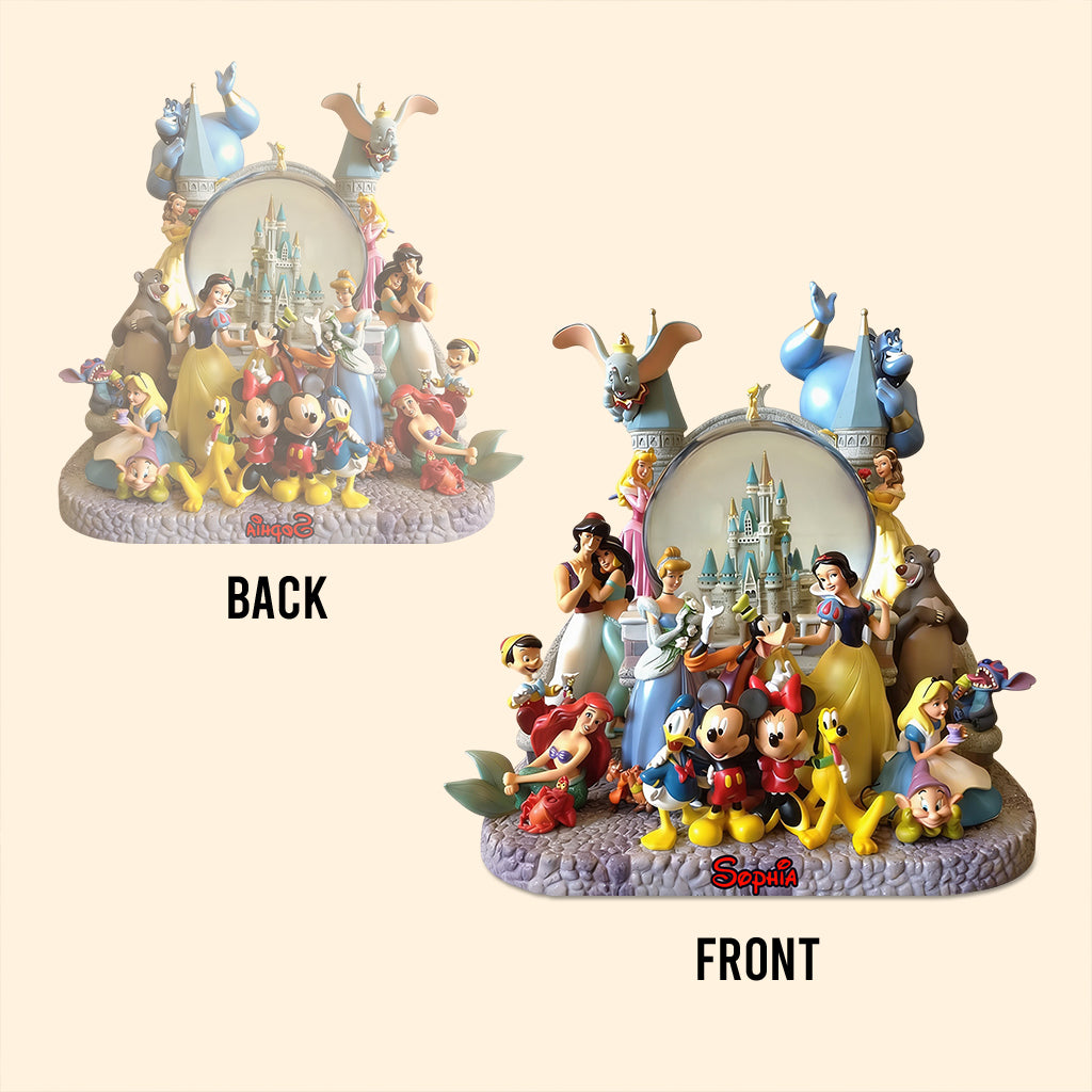 Personalized Acrylic Plaque Custom Dream Trip Gift for Kids Custom Shaped Acrylic Plaque GradoCreations