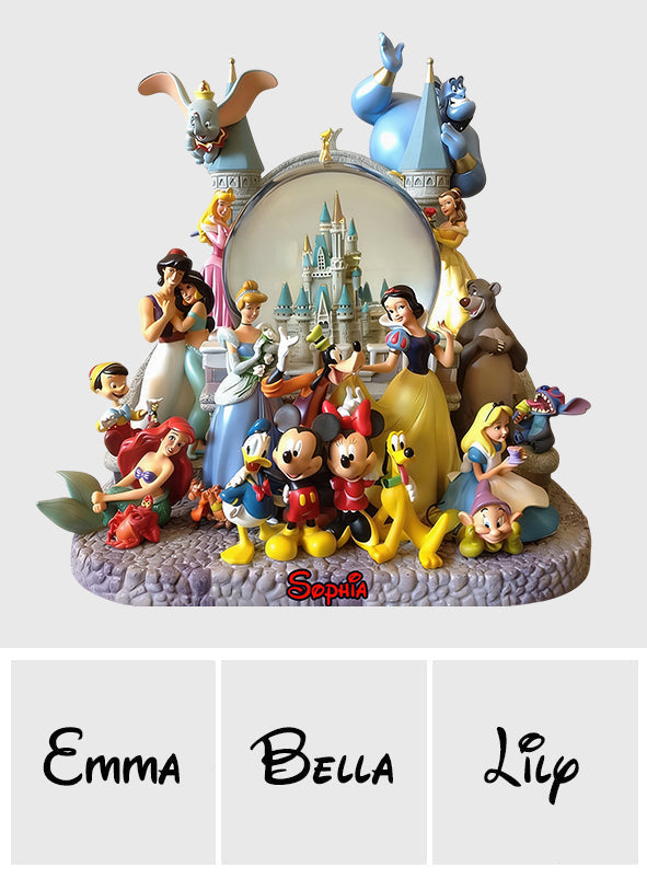 Personalized Acrylic Plaque Custom Dream Trip Gift for Kids Custom Shaped Acrylic Plaque GradoCreations