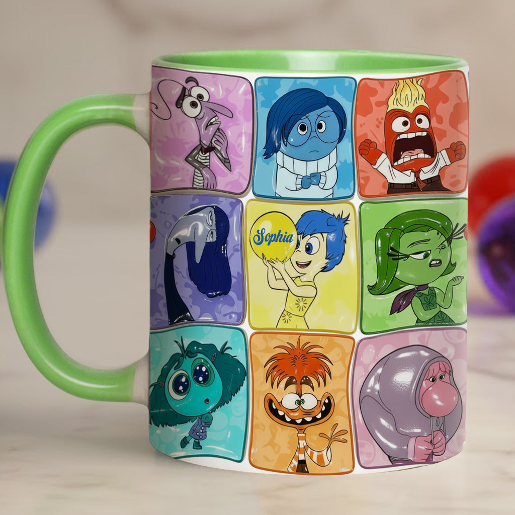 Personalized Accent Mug with 3D Art for Unique Gifts Accent Mug GradoCreations