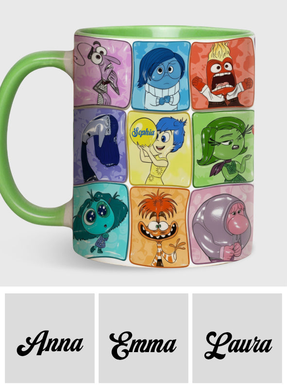 Personalized Accent Mug with 3D Art for Unique Gifts Accent Mug GradoCreations