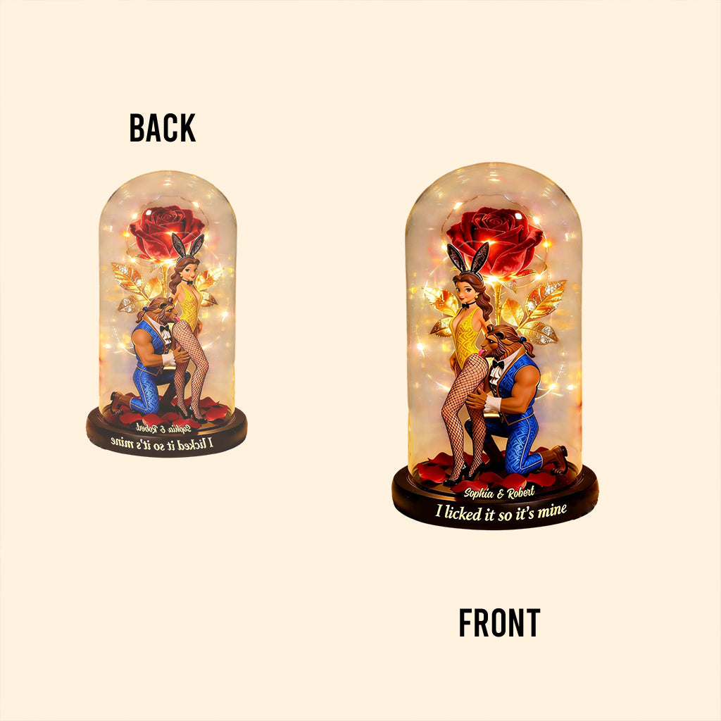 Personalized Beauty and the Beast Acrylic Plaque Custom Gift Custom Shaped Acrylic Plaque GradoCreations