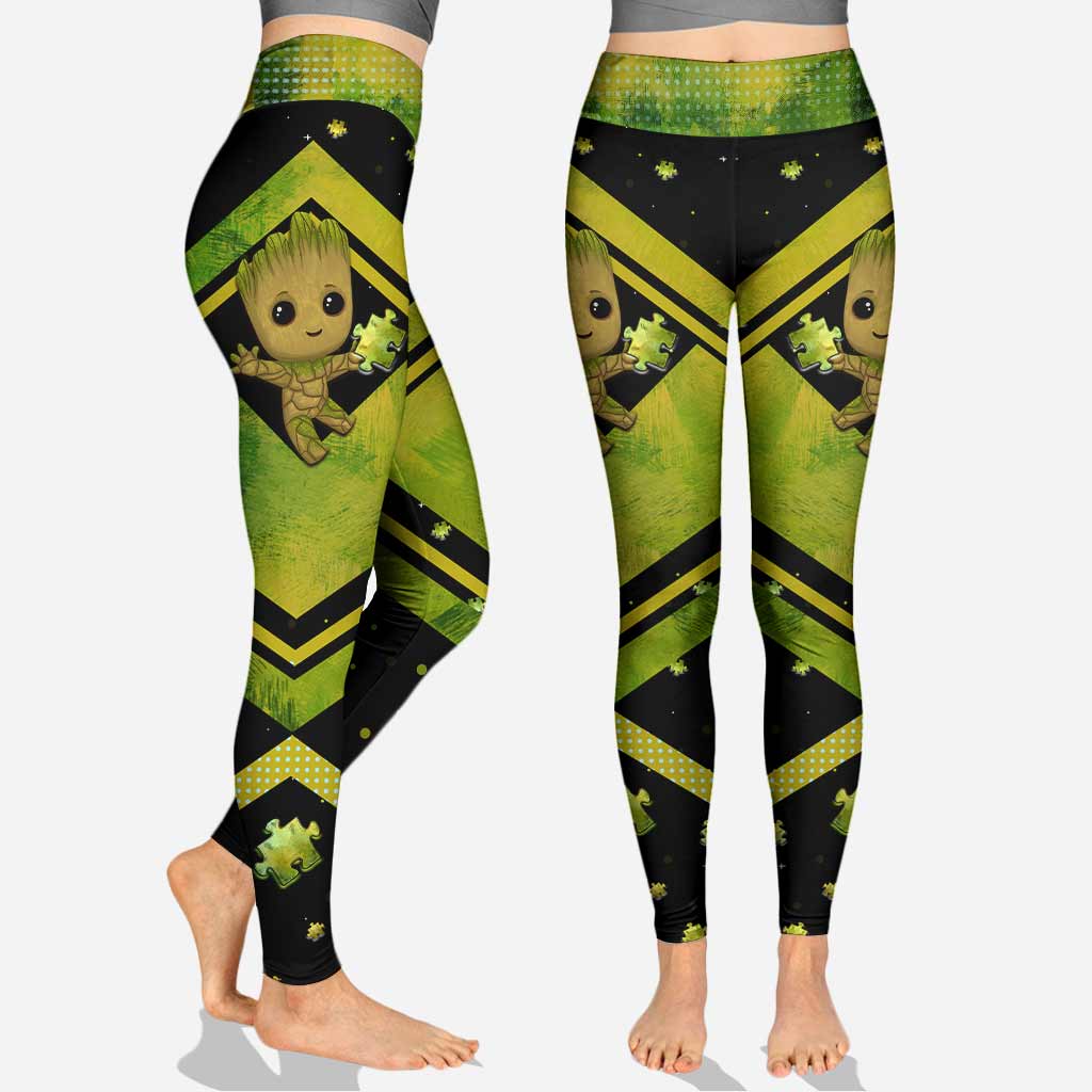 Personalized Autism Awareness Hoodie & Leggings Custom Name Gift Hoodie & Leggings GradoCreations