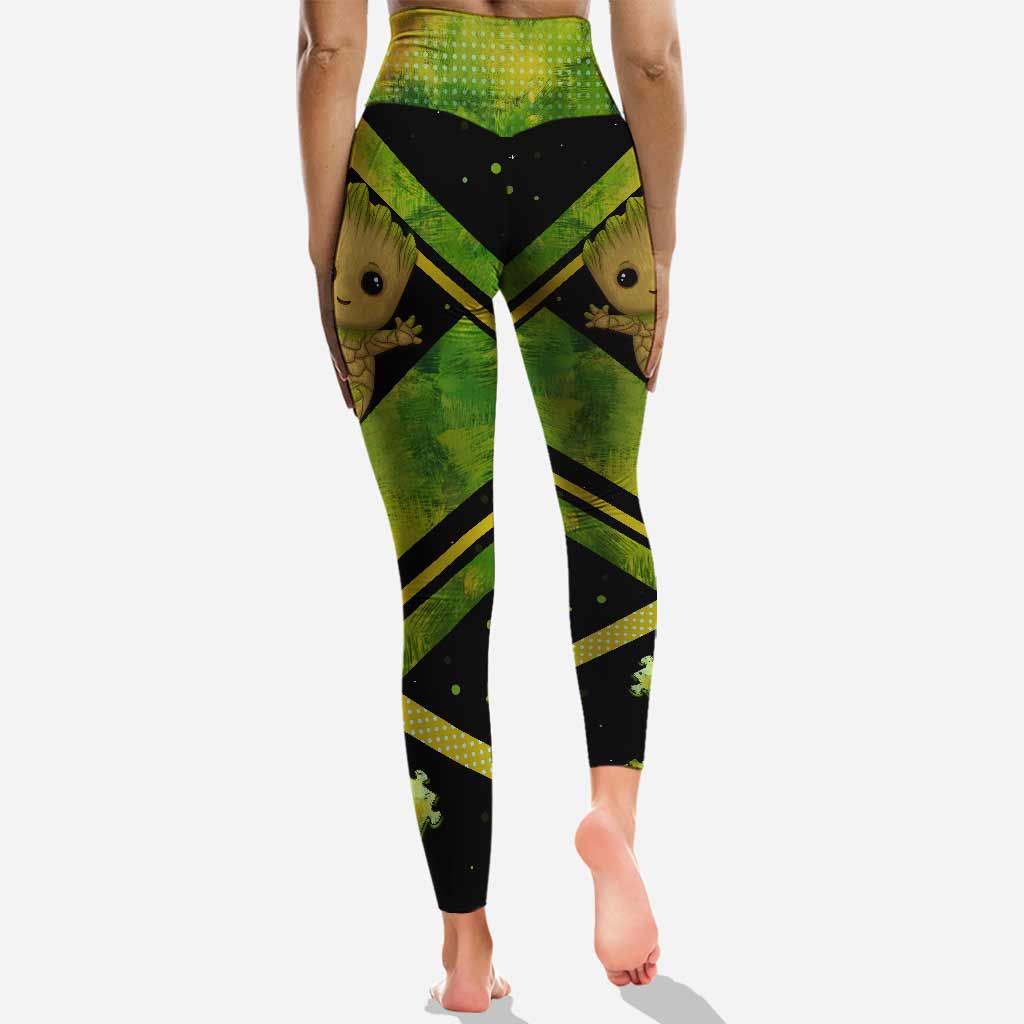Personalized Autism Awareness Hoodie & Leggings Custom Name Gift Hoodie & Leggings GradoCreations