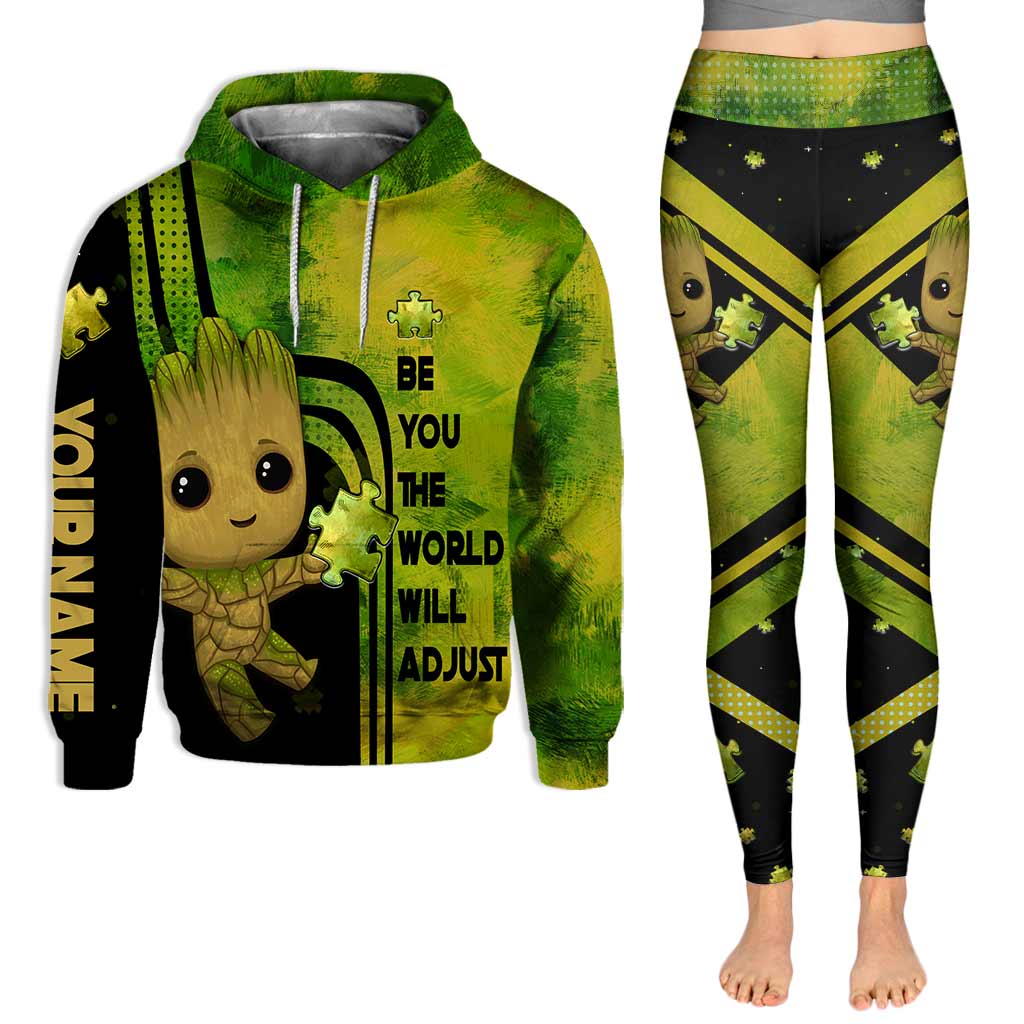 Personalized Autism Awareness Hoodie & Leggings Custom Name Gift Hoodie & Leggings GradoCreations