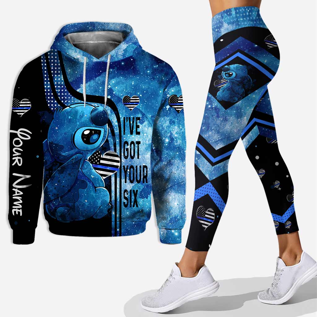 Personalized Police Officer Hoodie and Leggings Set for Him/Her Hoodie & Leggings GradoCreations