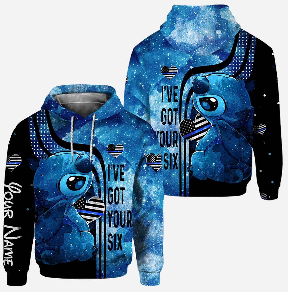 Personalized Police Officer Hoodie and Leggings Set for Him/Her Hoodie & Leggings GradoCreations