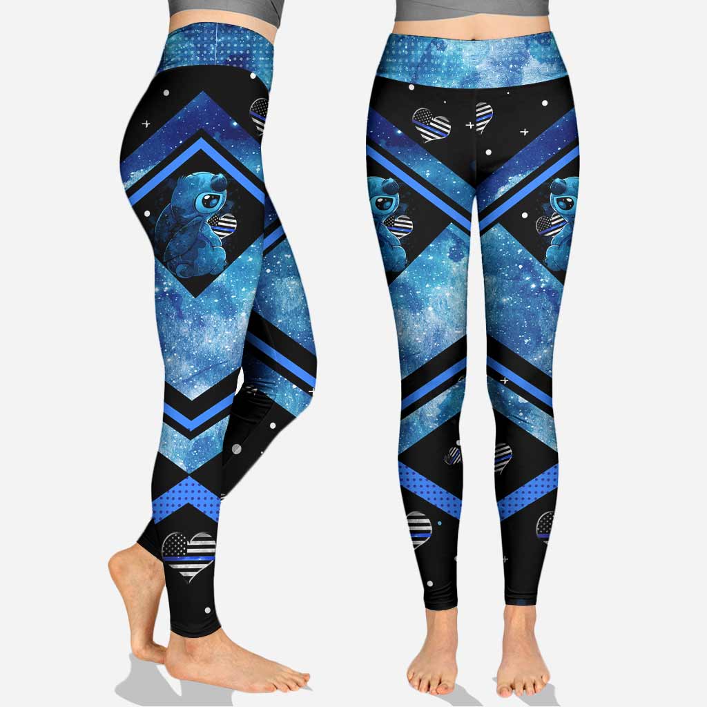 Personalized Police Officer Hoodie and Leggings Set for Him/Her Hoodie & Leggings GradoCreations
