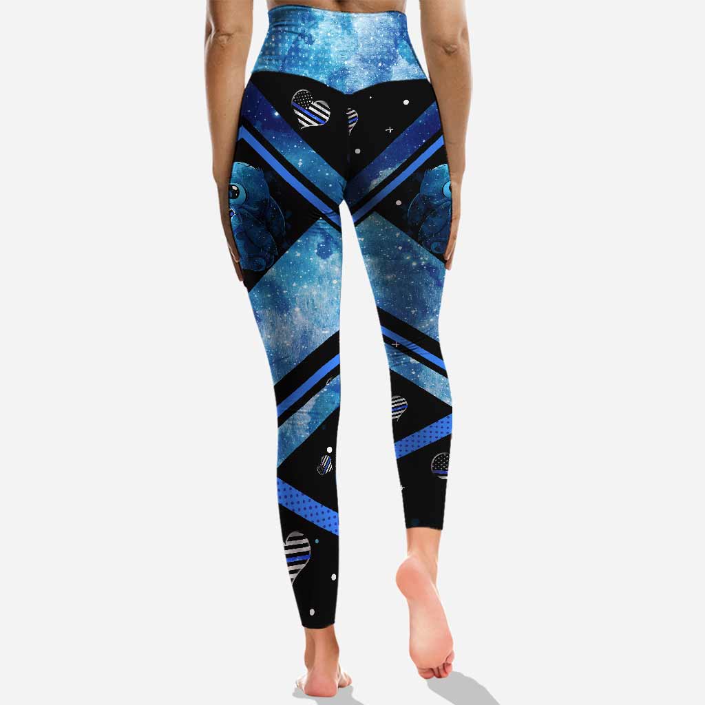 Personalized Police Officer Hoodie and Leggings Set for Him/Her Hoodie & Leggings GradoCreations