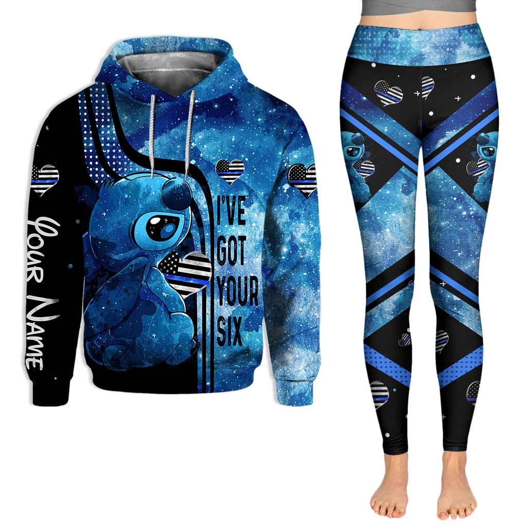 Personalized Police Officer Hoodie and Leggings Set for Him/Her Hoodie & Leggings GradoCreations