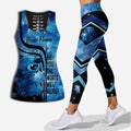 Personalized Autism Awareness Hollow Tank Top & Leggings Custom Name Gift Hollow Tank & Leggings GradoCreations
