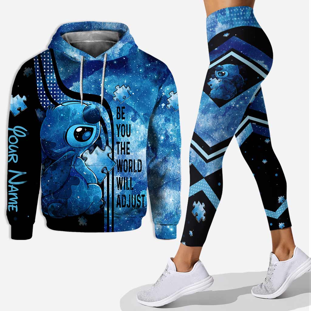 Personalized Autism Awareness Hoodie & Leggings Custom Name Gift Hoodie & Leggings GradoCreations