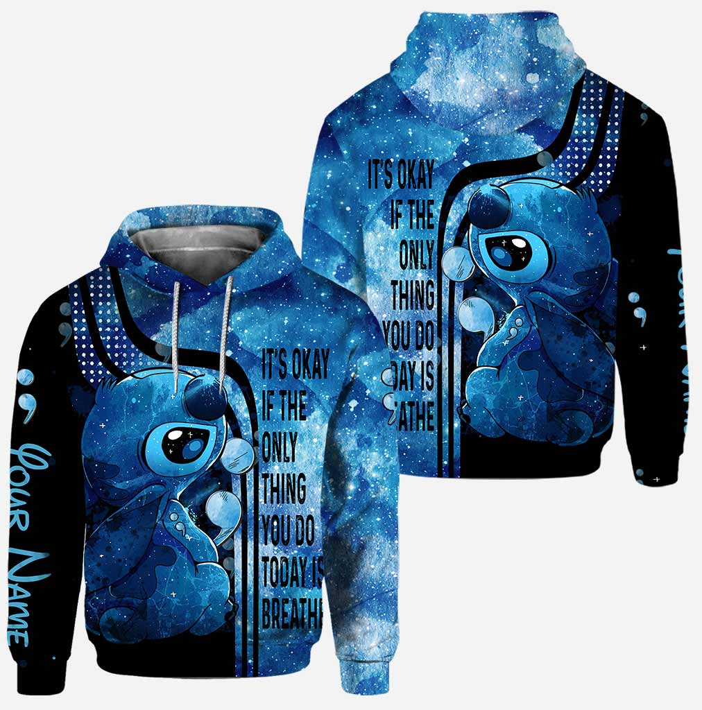 Custom Name Mental Health Awareness Hoodie & Leggings Set Hoodie & Leggings GradoCreations