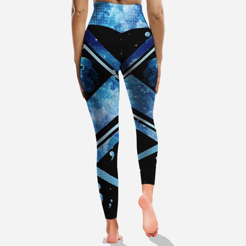 Custom Name Mental Health Awareness Hoodie & Leggings Set Hoodie & Leggings GradoCreations