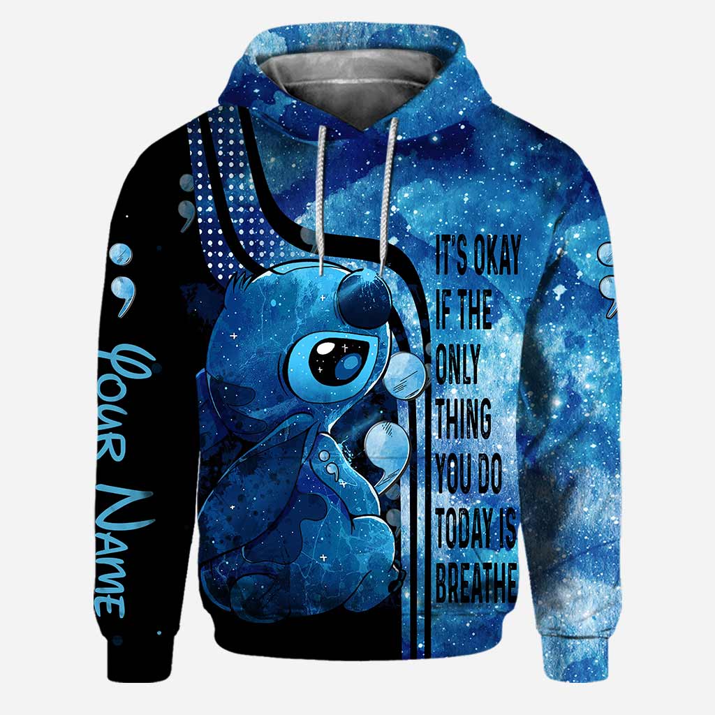 Custom Name Mental Health Awareness Hoodie & Leggings Set Hoodie & Leggings GradoCreations