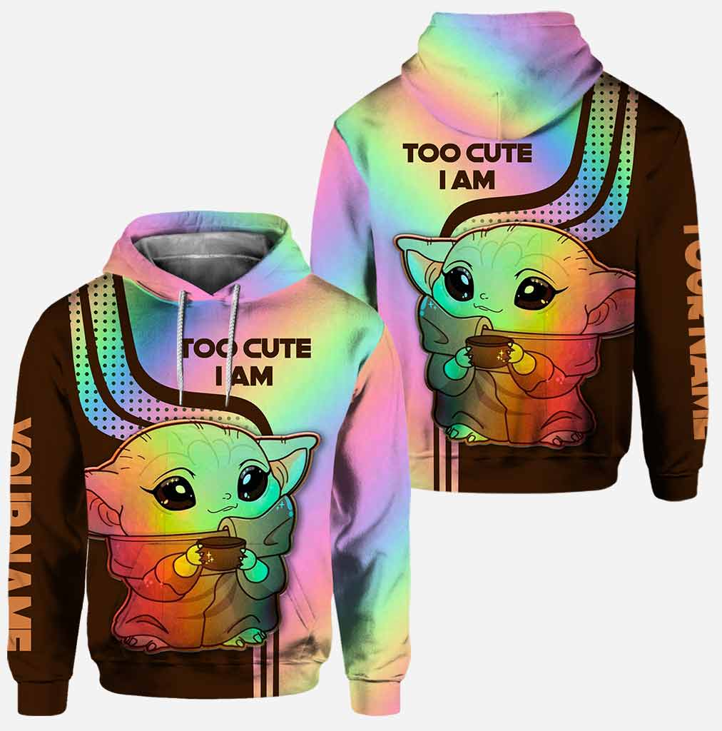 Personalized Cute Character Hoodie & Leggings Set for Kids Hoodie & Leggings GradoCreations