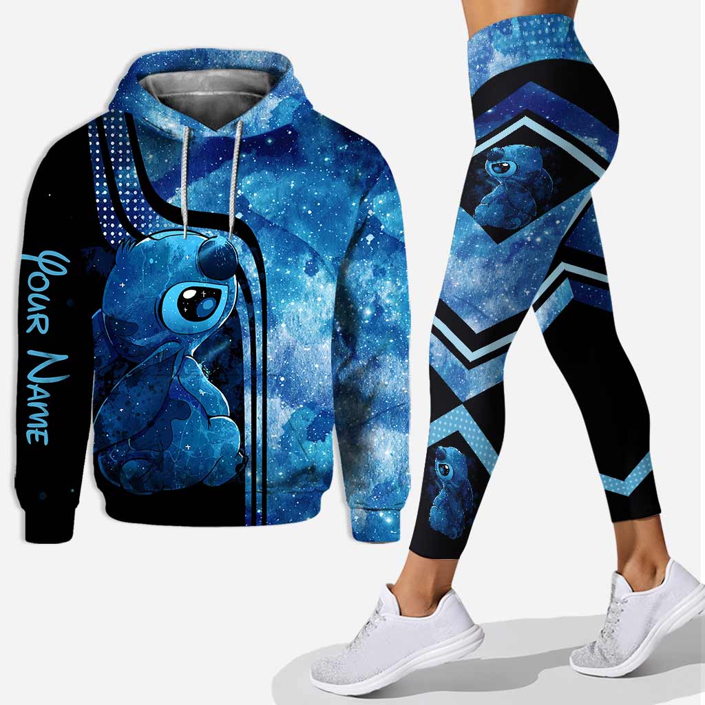 Custom Name Hoodie and Leggings Set Gift for Mom | Love Ohana Hoodie & Leggings GradoCreations
