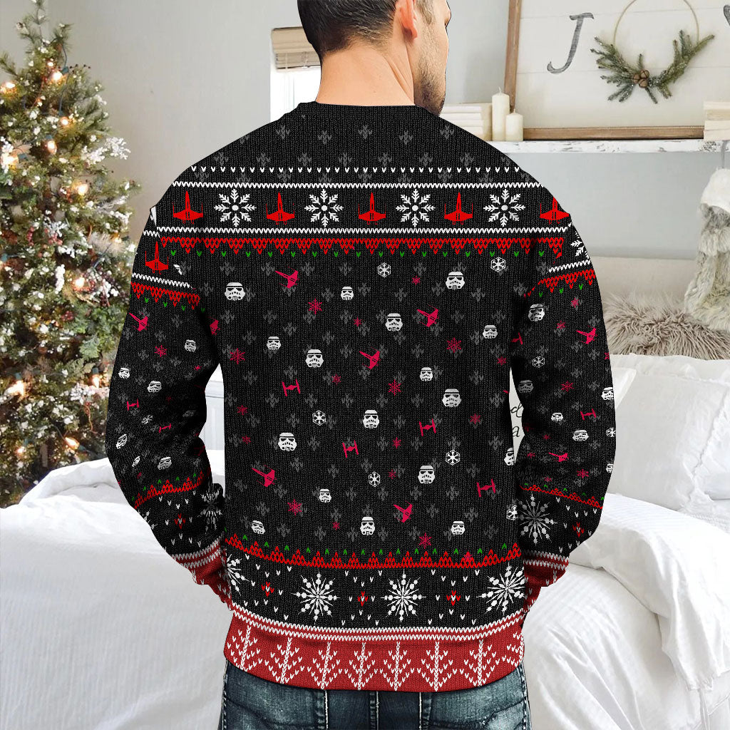 Personalized Christmas Sweater for Dad with Custom Names Sweater GradoCreations