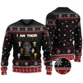 Personalized Christmas Sweater I Am Their Father Gift for Dad Sweater GradoCreations