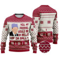 Personalized Christmas Sweater with Custom Message for Friends Sweater GradoCreations