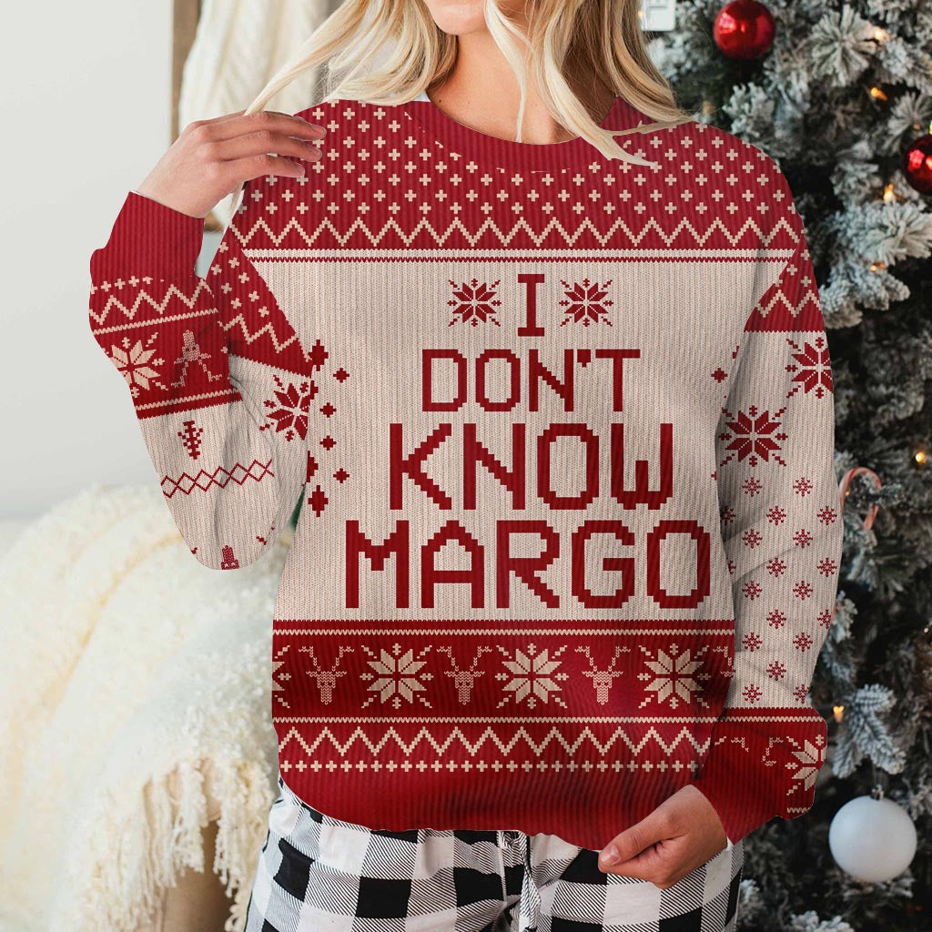 Personalized Christmas Sweater with Custom Text for Family Gift Sweater GradoCreations