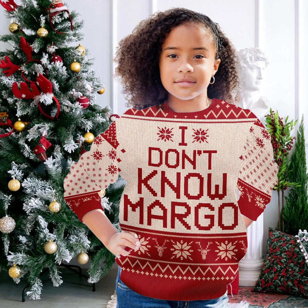 Personalized Christmas Sweater with Custom Text for Family Gift Sweater GradoCreations