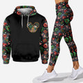 Personalized Christmas Mouse Hoodie and Leggings Gift Set Hoodie & Leggings GradoCreations