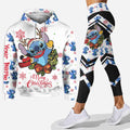 Personalized Merry Christmas Hoodie & Leggings with Name Gift Hoodie & Leggings GradoCreations