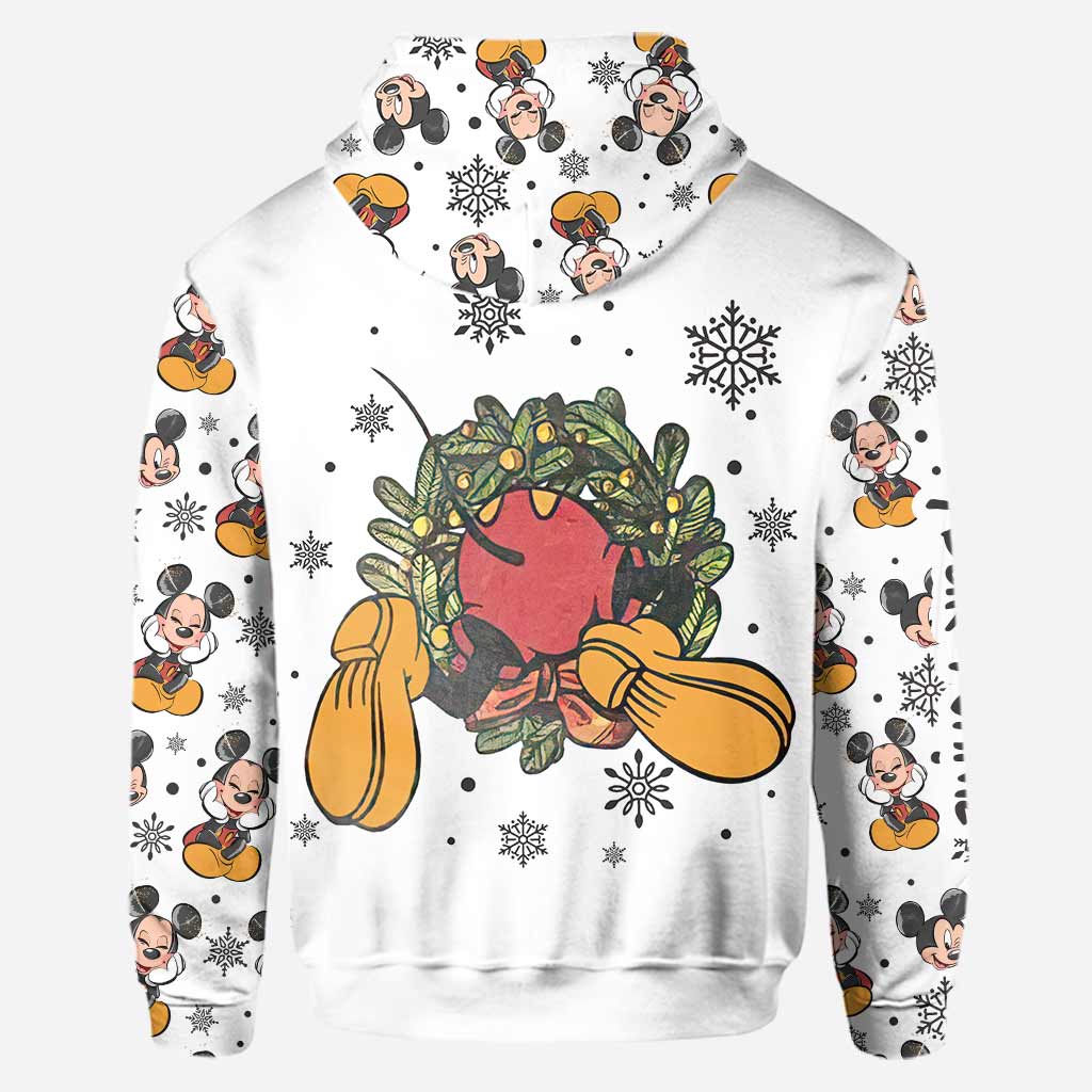Personalized Christmas Mouse Hoodie and Leggings Gift for Kids Hoodie & Leggings GradoCreations