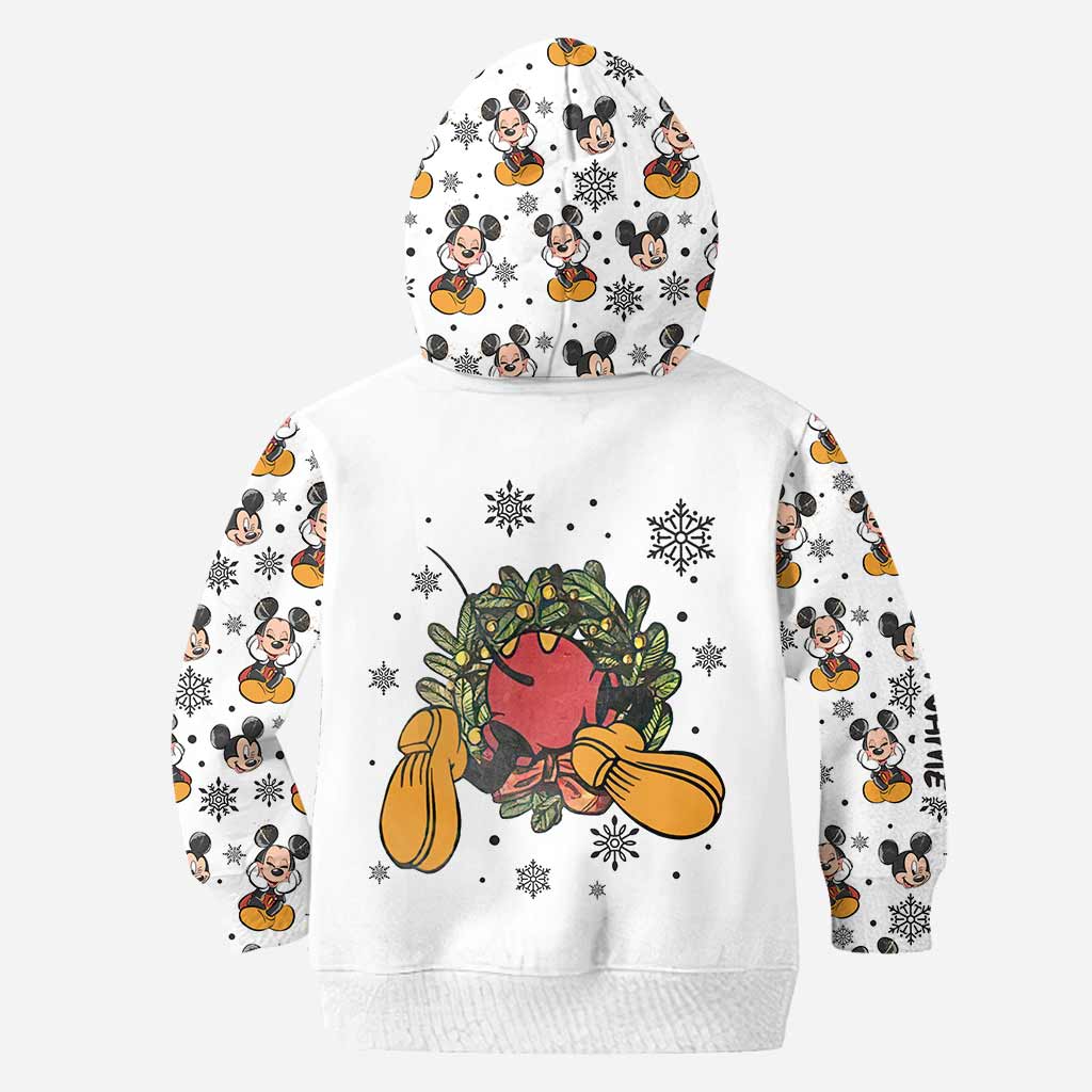 Personalized Christmas Mouse Hoodie and Leggings Gift for Kids Hoodie & Leggings GradoCreations