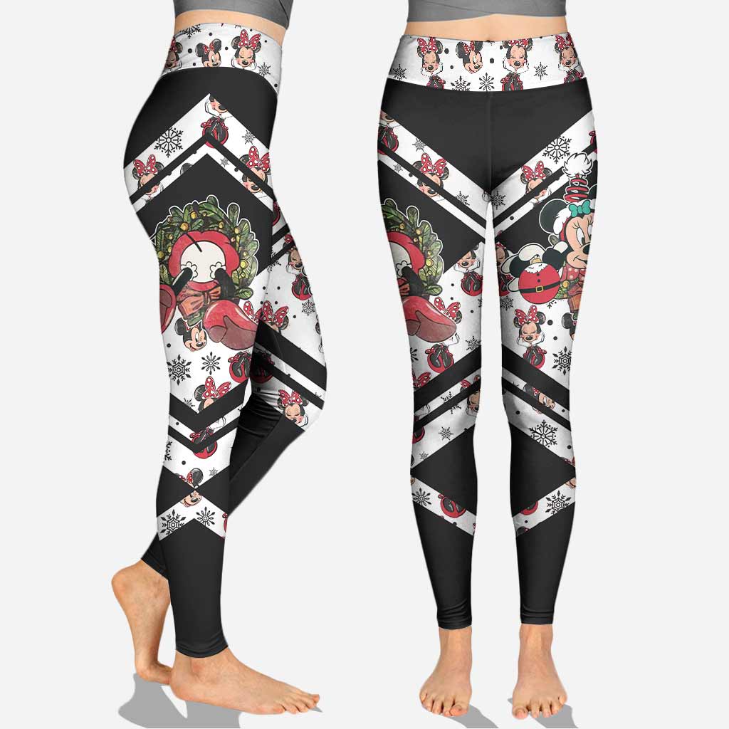 Personalized Christmas Mouse Hoodie & Leggings Gift for Mom Hoodie & Leggings GradoCreations
