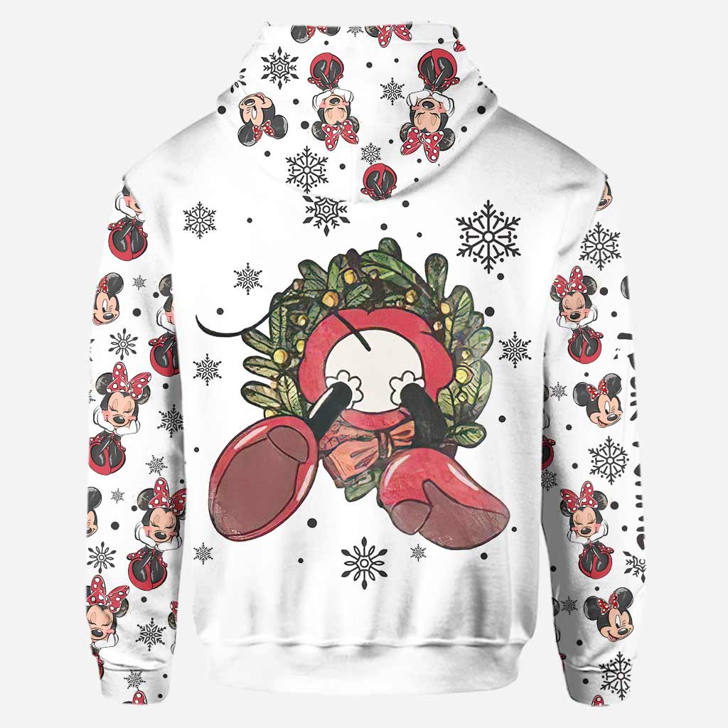 Personalized Christmas Mouse Hoodie & Leggings Gift for Mom Hoodie & Leggings GradoCreations
