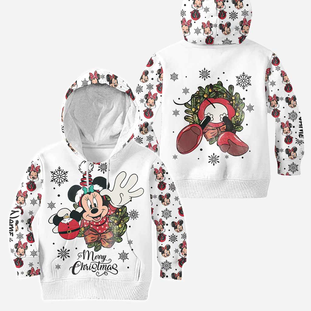 Personalized Christmas Mouse Hoodie & Leggings Gift for Mom Hoodie & Leggings GradoCreations