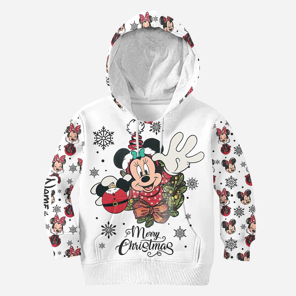 Personalized Christmas Mouse Hoodie & Leggings Gift for Mom Hoodie & Leggings GradoCreations