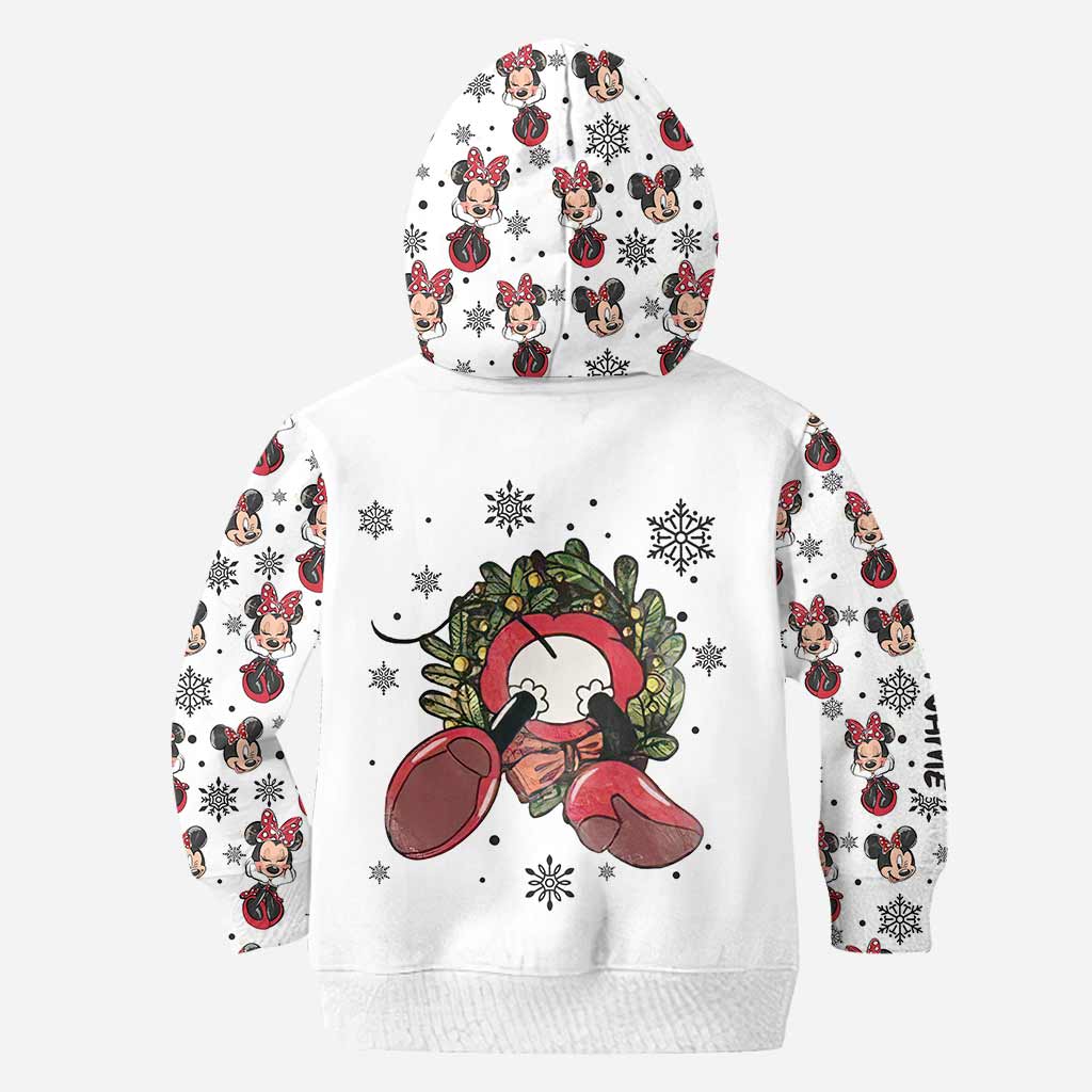 Personalized Christmas Mouse Hoodie & Leggings Gift for Mom Hoodie & Leggings GradoCreations