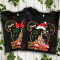 Personalized Christmas Mouse T-shirt & Hoodie for Kids - Custom Name Gift T-shirt & Hoodie GradoCreations
