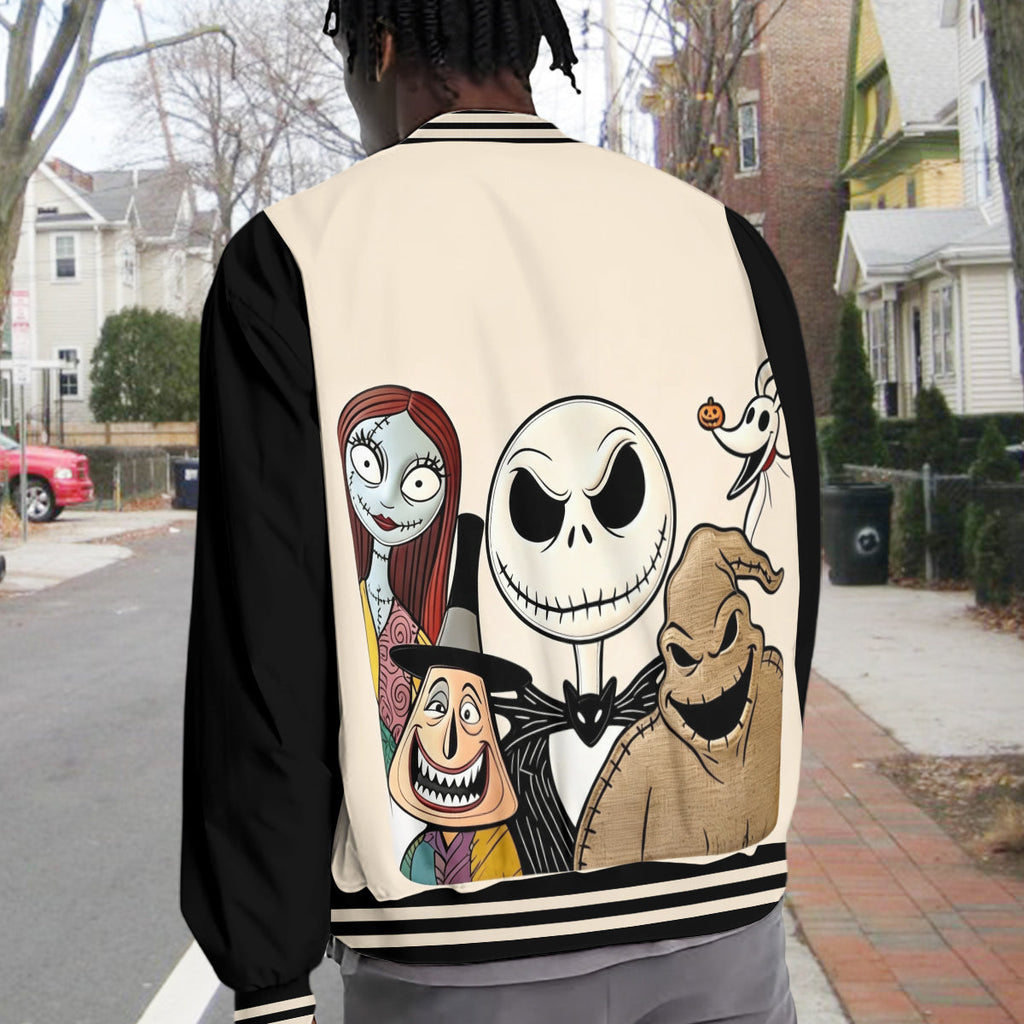 Personalized Nightmare Varsity Jacket Custom Name Gift Varsity Jacket GradoCreations