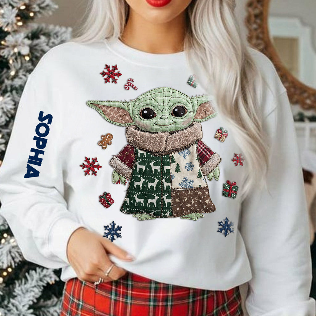 Personalized Christmas Ugly Sweater with Custom Name & Design Ugly Sweater GradoCreations