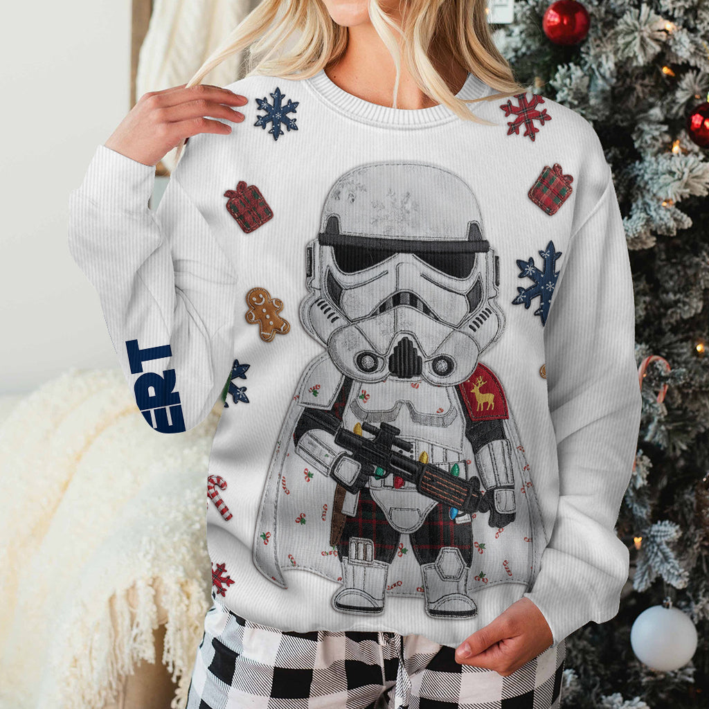 Personalized Christmas Ugly Sweater with Custom Name & Design Ugly Sweater GradoCreations
