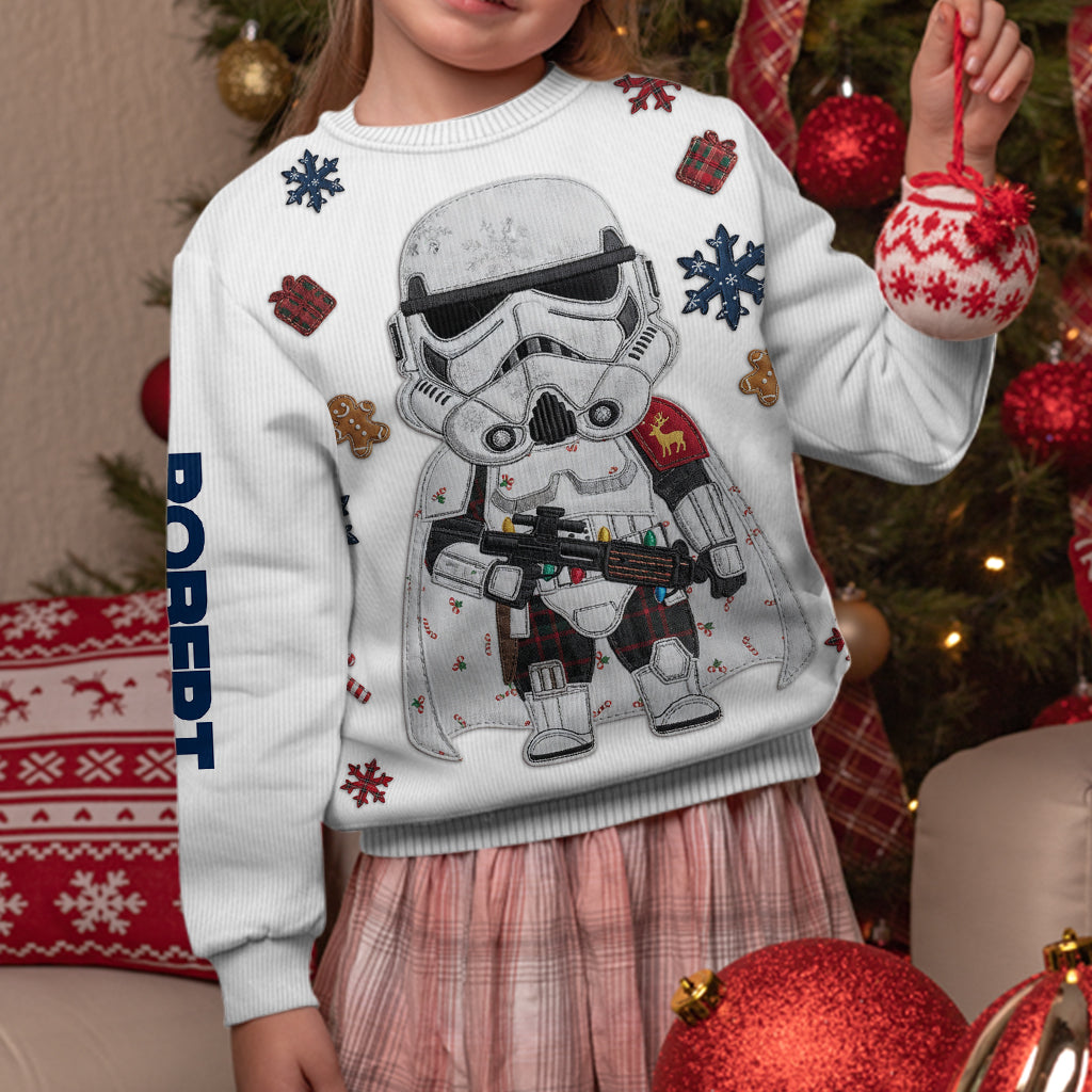 Personalized Christmas Ugly Sweater with Custom Name & Design Ugly Sweater GradoCreations