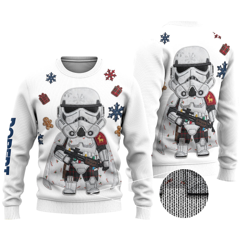 Personalized Christmas Ugly Sweater with Custom Name & Design Ugly Sweater GradoCreations