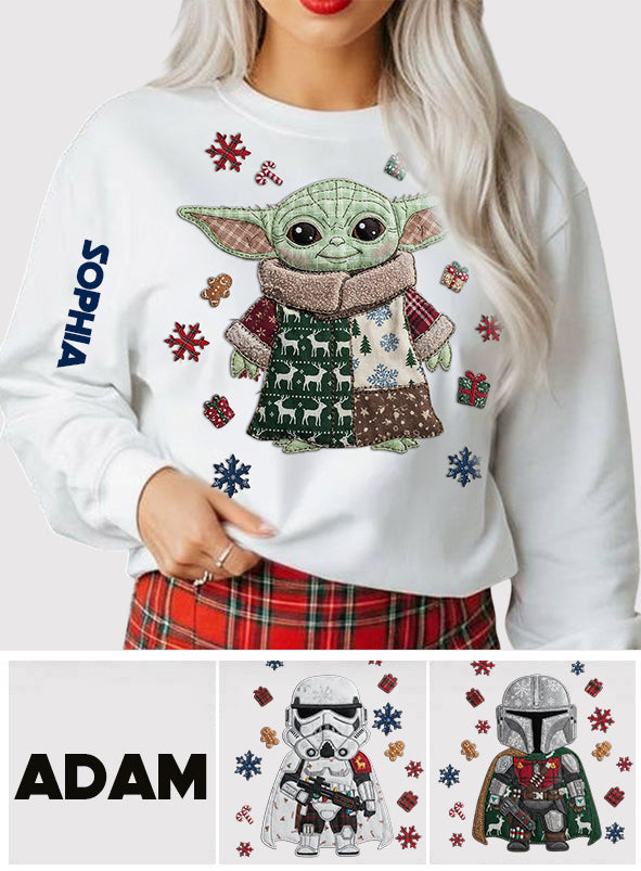 Personalized Christmas Ugly Sweater with Custom Name & Design Ugly Sweater GradoCreations