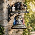 Personalized Star Wars Wooden Wall Sign 50th Anniversary Gift Wooden Wall Mount Sign GradoCreations