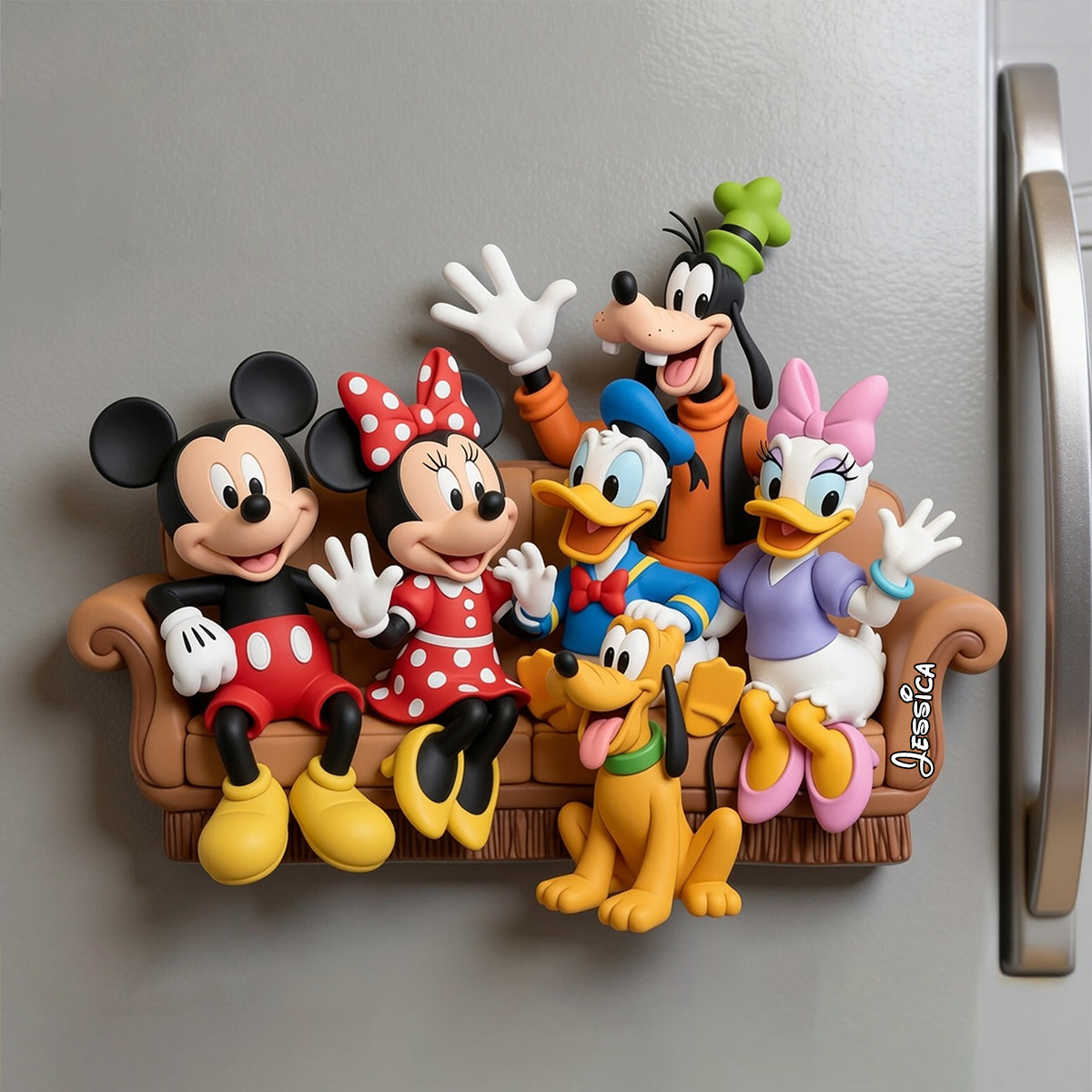 Personalized Disney Friends Mouse Magnet Custom Gift Magnet GradoCreations