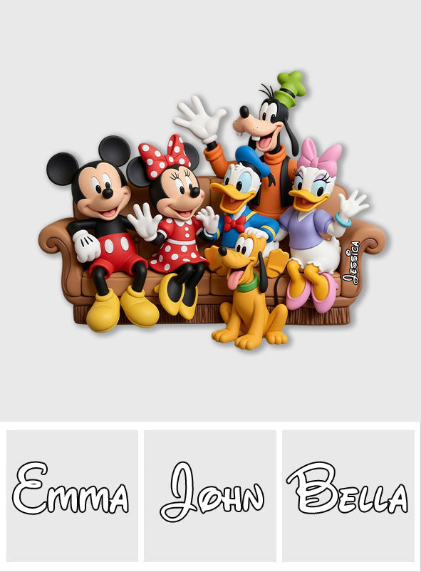Personalized Disney Friends Mouse Magnet Custom Gift Magnet GradoCreations