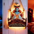 Personalized Nightmare LED Acrylic Sign for Couples | Unique Gift LED Light Acrylic Sign GradoCreations