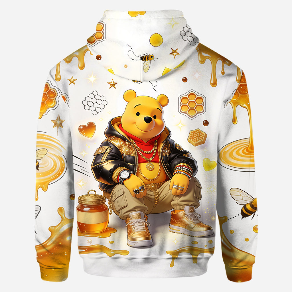 Personalized Cool Honey Bear All Over Shirt Gift for Movie Fans AOP Shirt GradoCreations