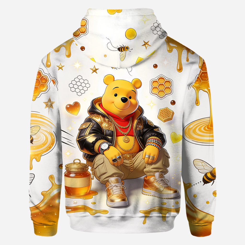 Personalized Bear All Over Shirt Custom Name Gift for Kids All Over Shirt GradoCreations