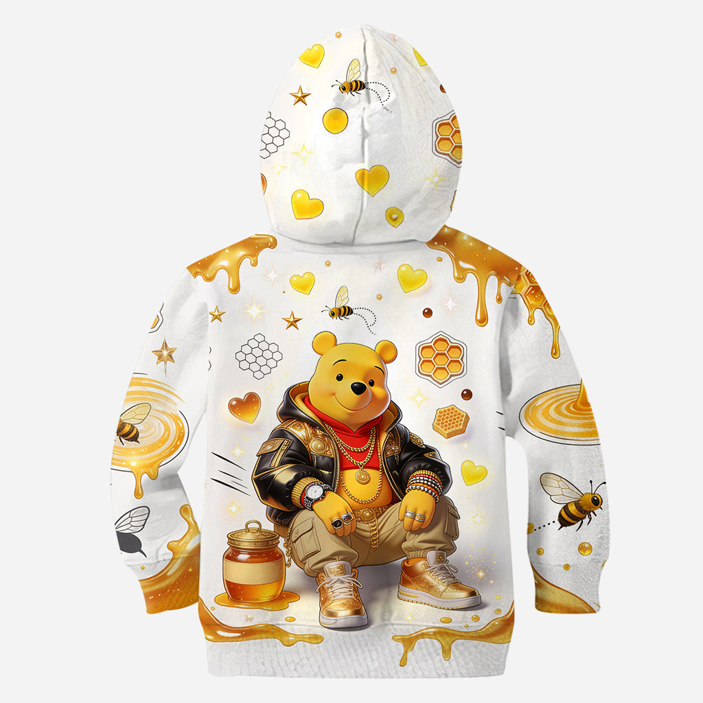 Personalized Bear All Over Shirt Custom Name Gift for Kids All Over Shirt GradoCreations