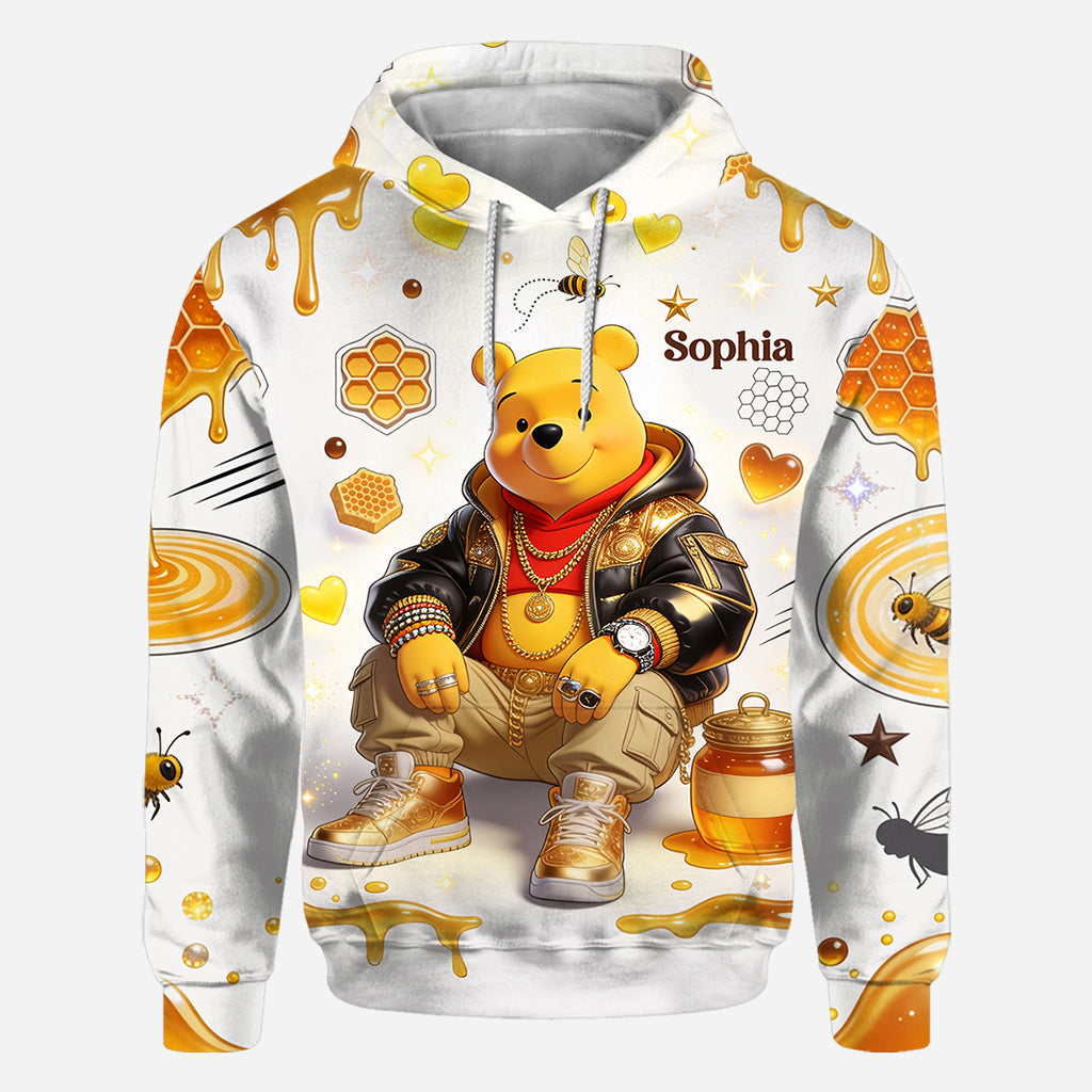 Personalized Cool Honey Bear All Over Shirt Gift for Movie Fans AOP Shirt GradoCreations